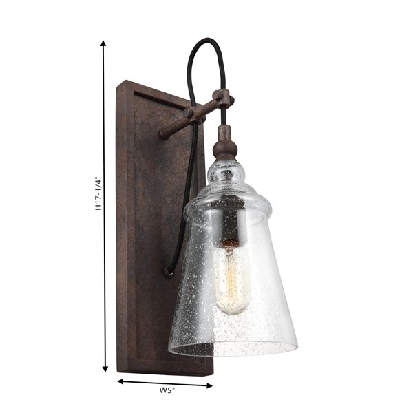 Generation Lighting Loras 1-Light Wall Sconce