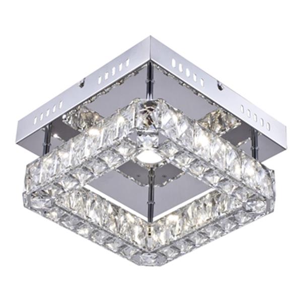 Design Living Triple Sided Crystal Led Flushmount Ceiling Light Kd10 3 Rona - Led Flush Mount Ceiling Lighting Design Living Triple Sided Crystal Led Flushmount Ceiling Light Kd10 3 Rona - Led Flush Mount Ceiling Lighting