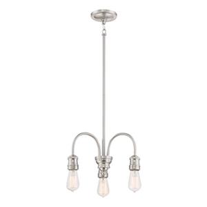 Quoizel Soho Collection 19.75-in x 12.5-in Bronze Teardrop 3-Light Pendant Light