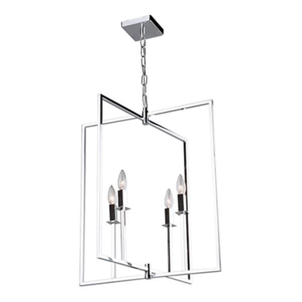 Artcraft Lighting Allston 4-Light Chrome Chandelier