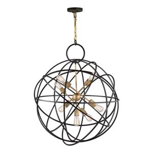 Artcraft Lighting Orbit 7-Light Oil-Rubbed Bronze Orb Pendant