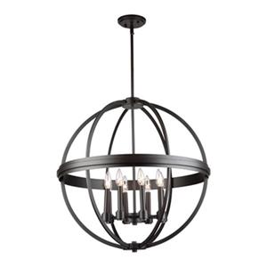 Artcraft Lighting Roxbury Oil Rubbed Bronze 8-Light Globe Chandelier