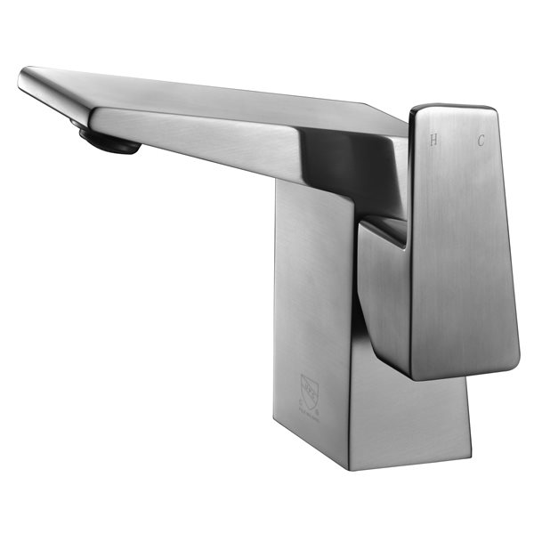 Alfi Brand Brushed Nickel Modern Single Hole Bathroom Faucet