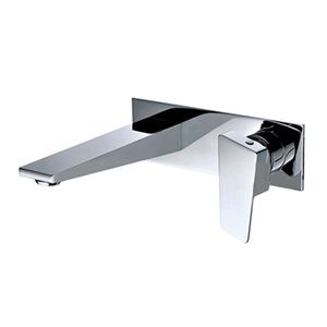 ALFI brand Polished Chrome Wall Mounted Bathroom Faucet