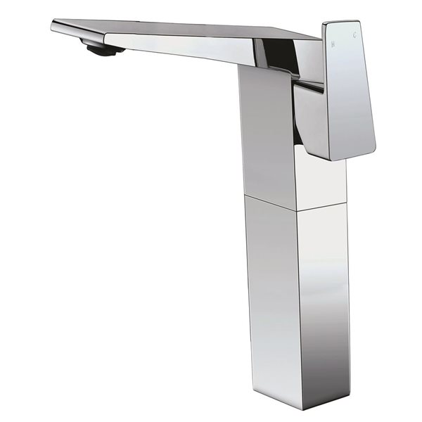 ALFI brand Polished Chrome Single Hole Tall Bathroom Faucet