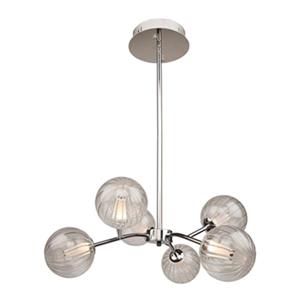 Artcraft Lighting Nightstar Chrome 6-Light LED chandelier