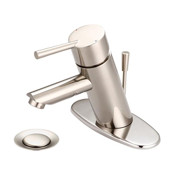 Pioneer Industries Brushed Nickel Single Handle Bathroom Faucet RONA