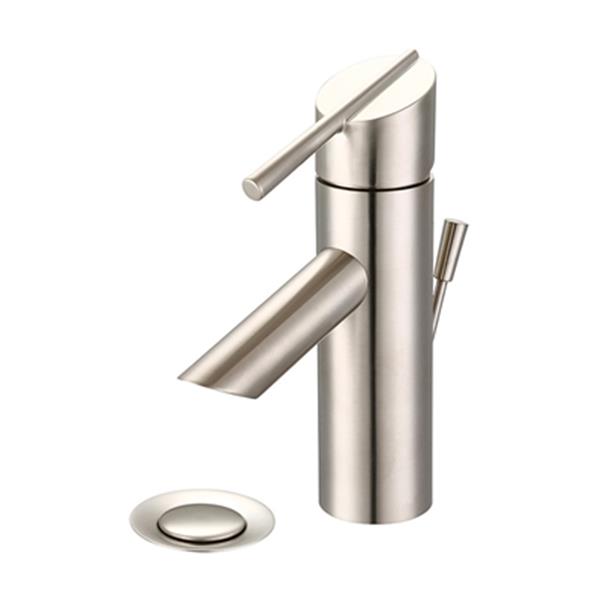 Pioneer Industries Brushed Nickel Single Handle Bathroom Faucet L