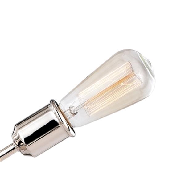 Cascadia Estelle 6-Light Nickel Mid-Century Modern Sputnik Pendant Light