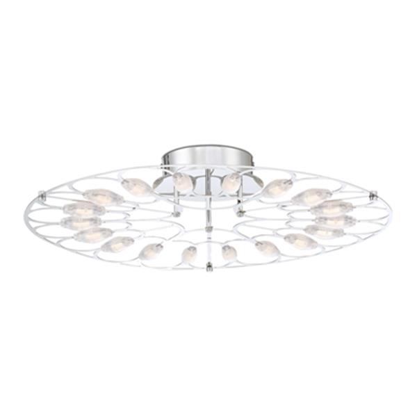 Eurofase Rotolo Integrated LED Semi Flush Mount Light