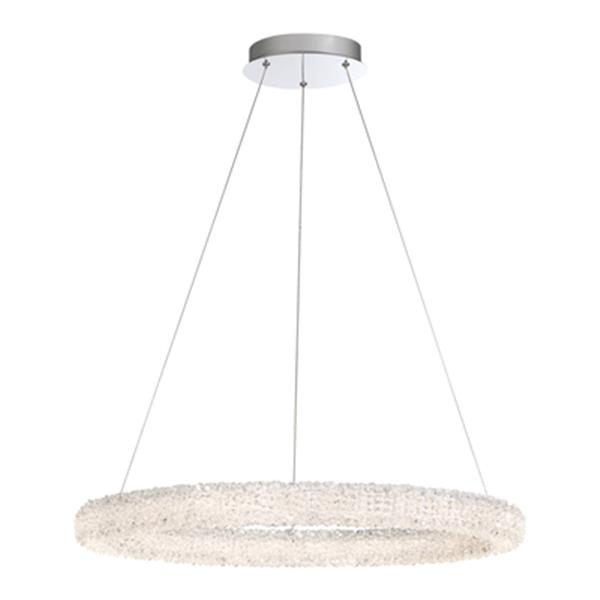 Eurofase Sassi Chrome Round Integrated LED Chandelier