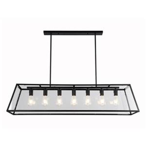 Warehouse of Tiffany Sheriz 7-Light Clear Chandelier