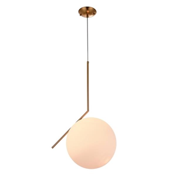 Design Living Gold Globe Pendant Light