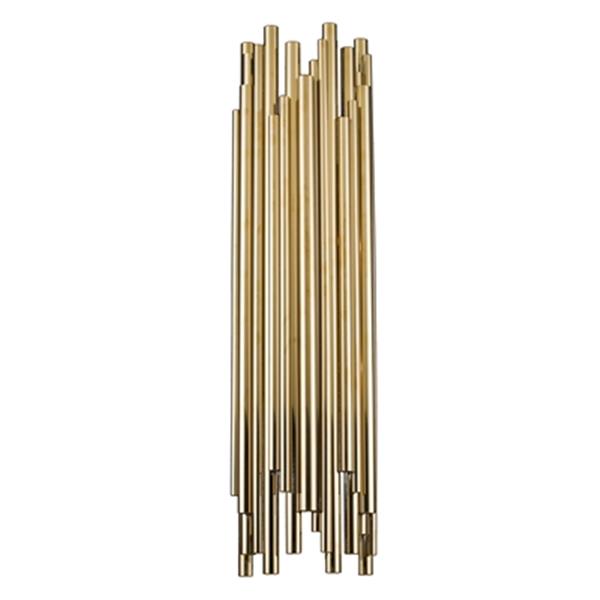 Design Living 2-Light Steel Rod Wall Sconce NL38G | RONA