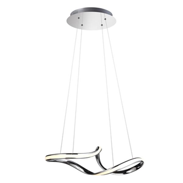 Design Living Chrome LED Pendant Light