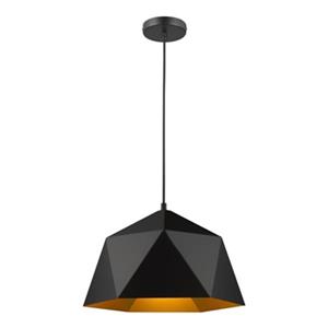 Design Living Black /Gold Single Pendant Light