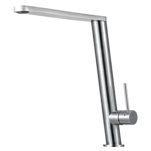 ALFI Brand 10.38-in Round Modern Stainless Steel Kitchen Faucet