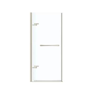 MAAX Reveal 33 to 36-in x 72-in Brushed Nickel Shower Door