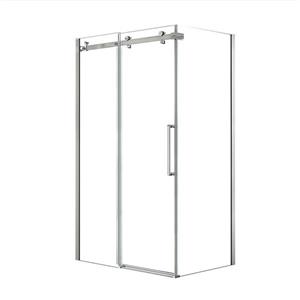 MAAX Halo 48-in x 36-in Chrome Shower Enclosure