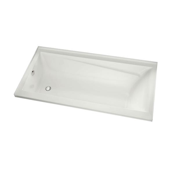 MAAX New Town 32-in x 59.75-in White Bathtub with Right Drain