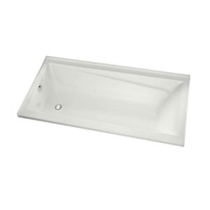 MAAX New Town 32-in x 59.75-in White Bathtub with Right Drain