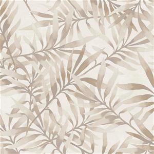 Walls Republic Bronze Ivy/Vines Non-Woven Paste The Wall Tropical Leaf Wallpaper
