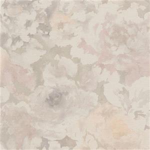 Walls Republic 57 sq ft Taupe/Orange Abstract Watercolour Splatters Wallpaper