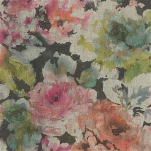 Walls Republic 57 sq ft Pink/Orange Abstract Watercolour Splatters Wallpaper