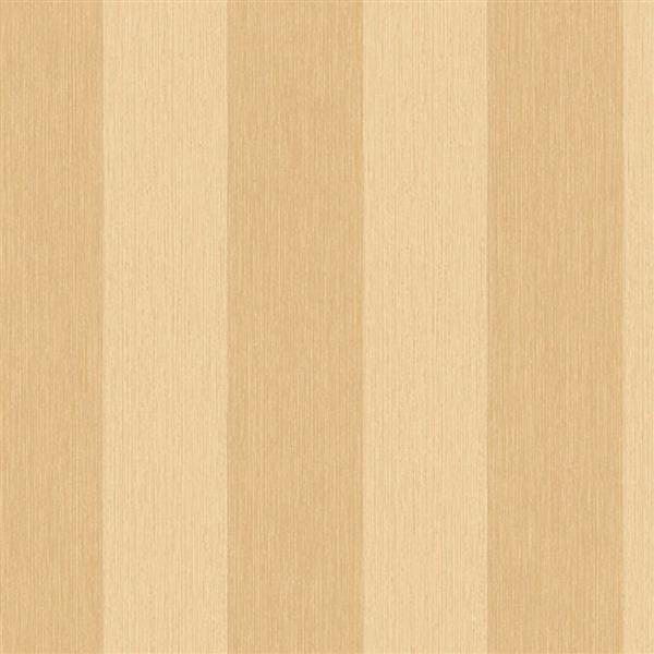 Walls Republic Striped 57 sq ft Gold Unpasted Wallpaper