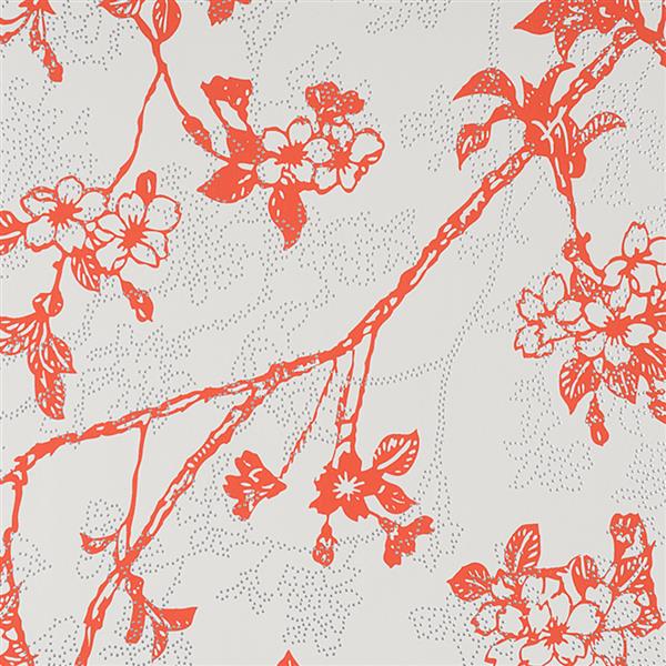 Walls Republic Red Floral NonWoven Paste The Wall Enchanted Floral