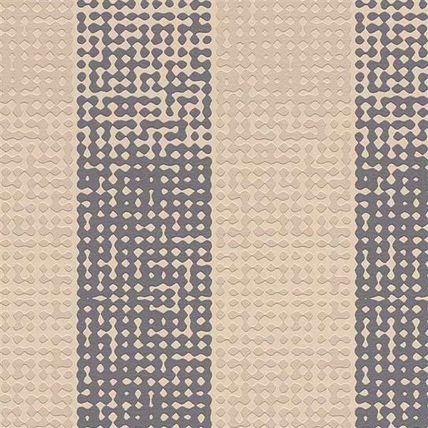 Walls Republic Beige Stripes Non-Woven Paste The Wall Dotted Stripe Wallpaper