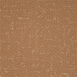 Walls Republic Swirls Pattern 57 sq ft Copper Unpasted Wallpaper