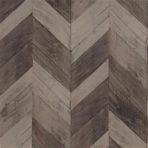 Walls Republic Wood Herrinbone 57 sq ft Light Brown/Taupe Unpasted Wallpaper