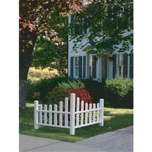 Vita Country Corner Picket Fence