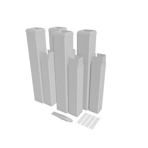 Ensemble d'extension de pergola, 4 pqt