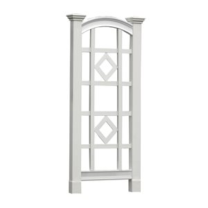 Vita White Milan Trellis