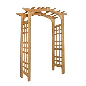 Vita Brown Cedar Westwood Arbor