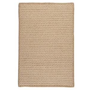 Colonial Mills Natural Wool Houndstooth 5-ft x 8-ft Tea Area Rug