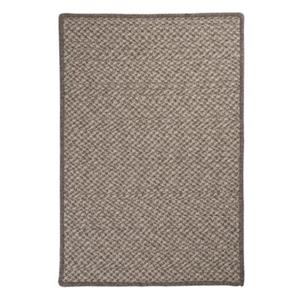 Colonial Mills Natural Wool Houndstooth 2-ft x 12-ft Latte Runner