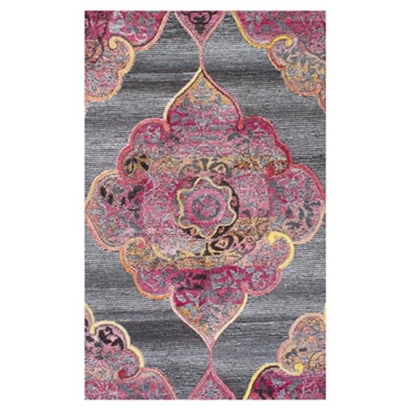 nuLOOM Hand Tufted Fallon 6-ft x 9-ft Grey Area Rug