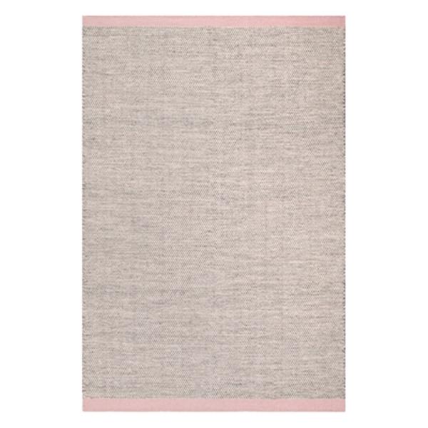 Nuloom Flatweave Bordered Emelia 5 Ft X 8 Off White Area Rug