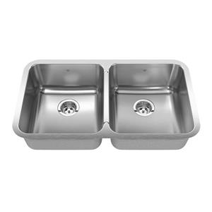 Kindred 30.88-in Stainless Steel Double Sink