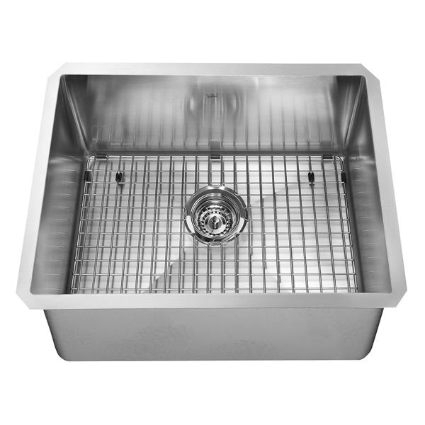 Kindred 21-in Stainless Steel Single Sink KCUS24A-9-10BG | RONA