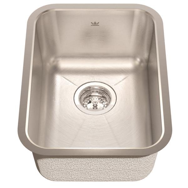 Kindred 13.75-in x 18.75-in Stainless Steel Single Sink