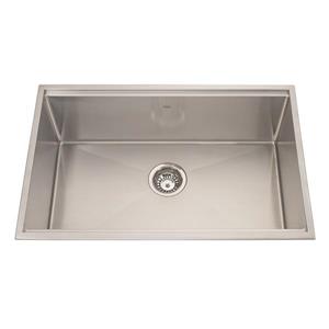 Kindred Designer Series 28.5-in x 18.5-in Single Topmount Kitchen Sink