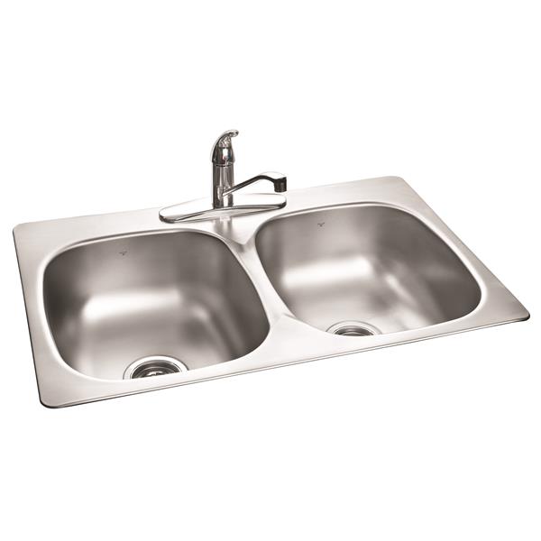 Kindred 32 In X 31 In Stainless Steel Kitchen Sink With Faucet VP200 RONA   330056083 MainImage 001 L 