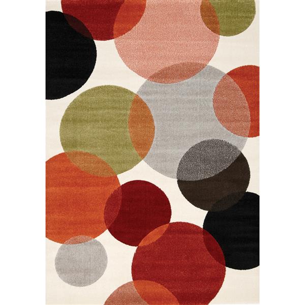 Kalora Safi Colorful Bubbles Area Rug 8' x 11' RONA