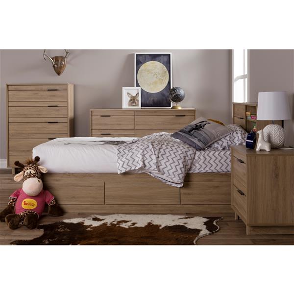 South shore online bed with drawers