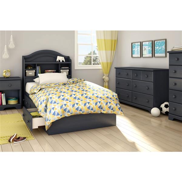 South Shore Furniture 3 Drawer Blueberry Summer Breeze Mates Full Bed 3294080 Rona