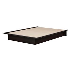 South Shore Furniture Chocolate Step One Platform Full Bed